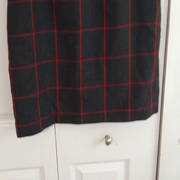 Vintage 100 % wool lined skirt size 12 - Picture 4 of 9